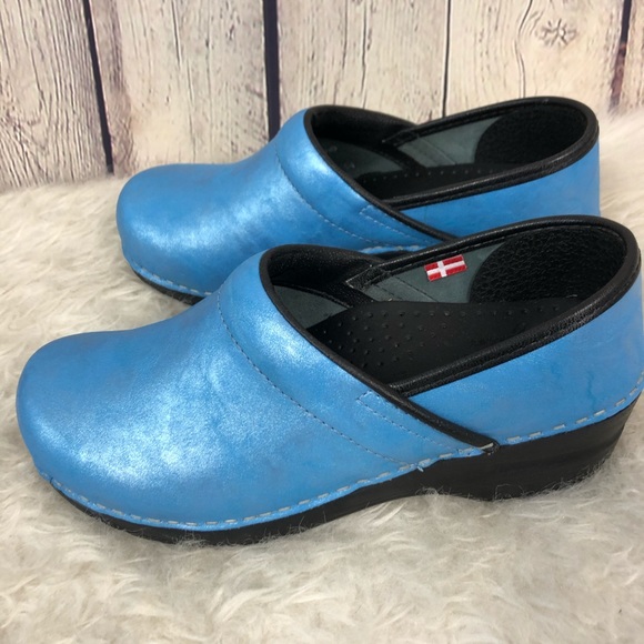 Sanita clogs nursing blue size 37. US 6.5 - Picture 4 of 8